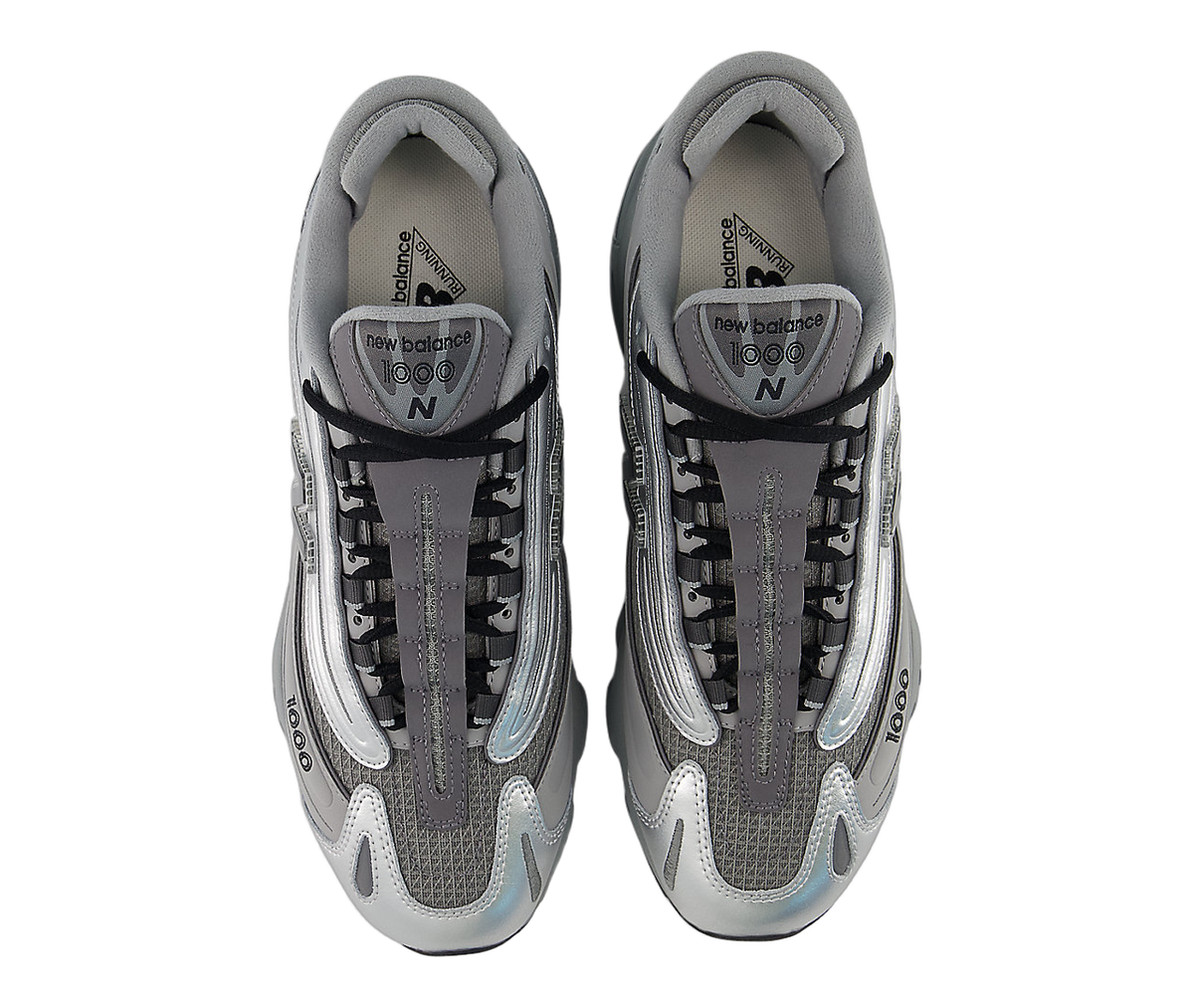 Overkicks - New Balance 1000 Silver Metallic Slate Grey (U10007RF) - par completo