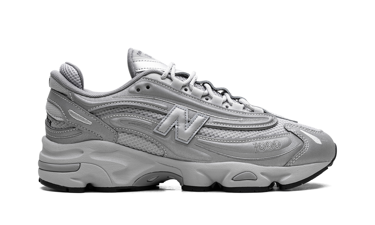 Overkicks - New Balance 1000 Silver Reflective (M1000TE) - detalle talón