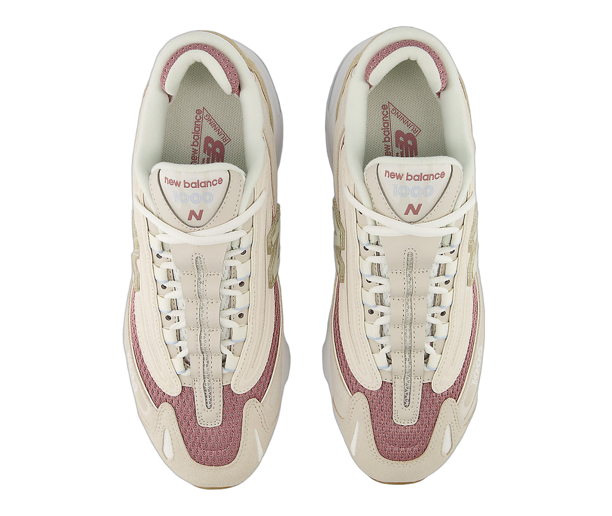 Overkicks - New Balance 1000 Timberwolf Rosewood (U10004IG) - par completo