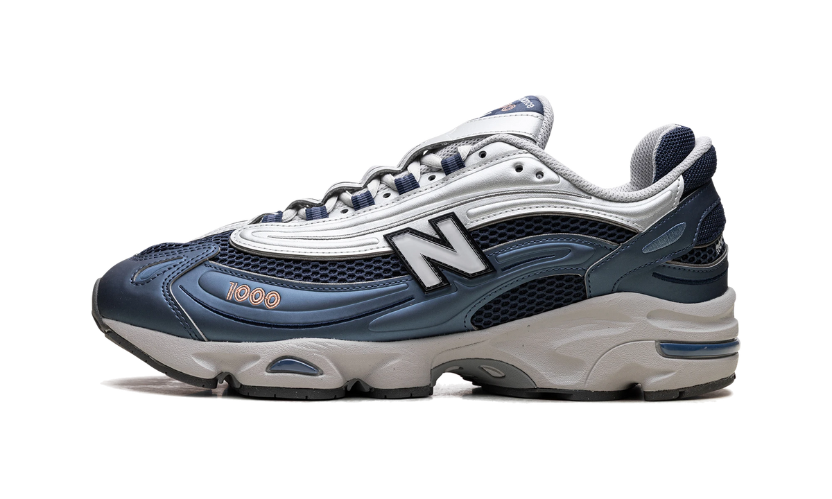 Overkicks - New Balance 1000 Vintage Indigo Silver (M1000P) - vista lateral