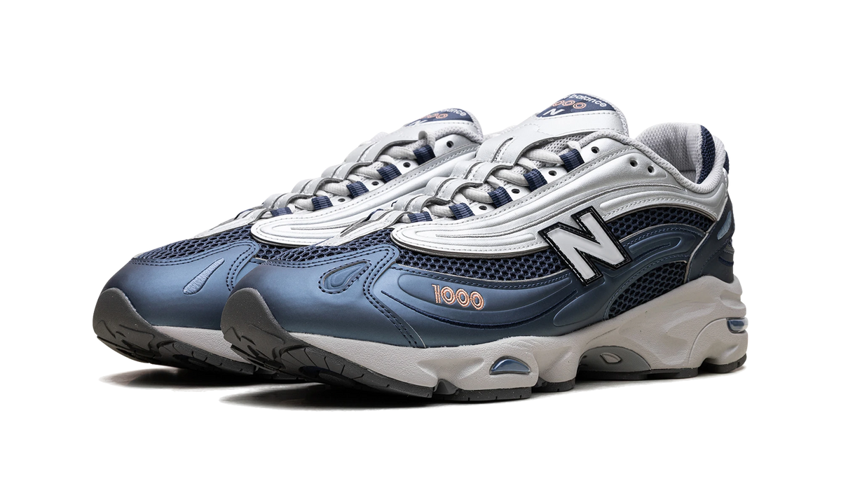 Overkicks - New Balance 1000 Vintage Indigo Silver (M1000P) - vista trasera