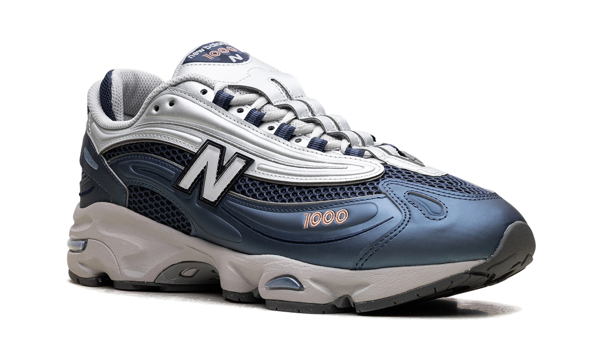 Overkicks - New Balance 1000 Vintage Indigo Silver (M1000P) - detalle lateral interior