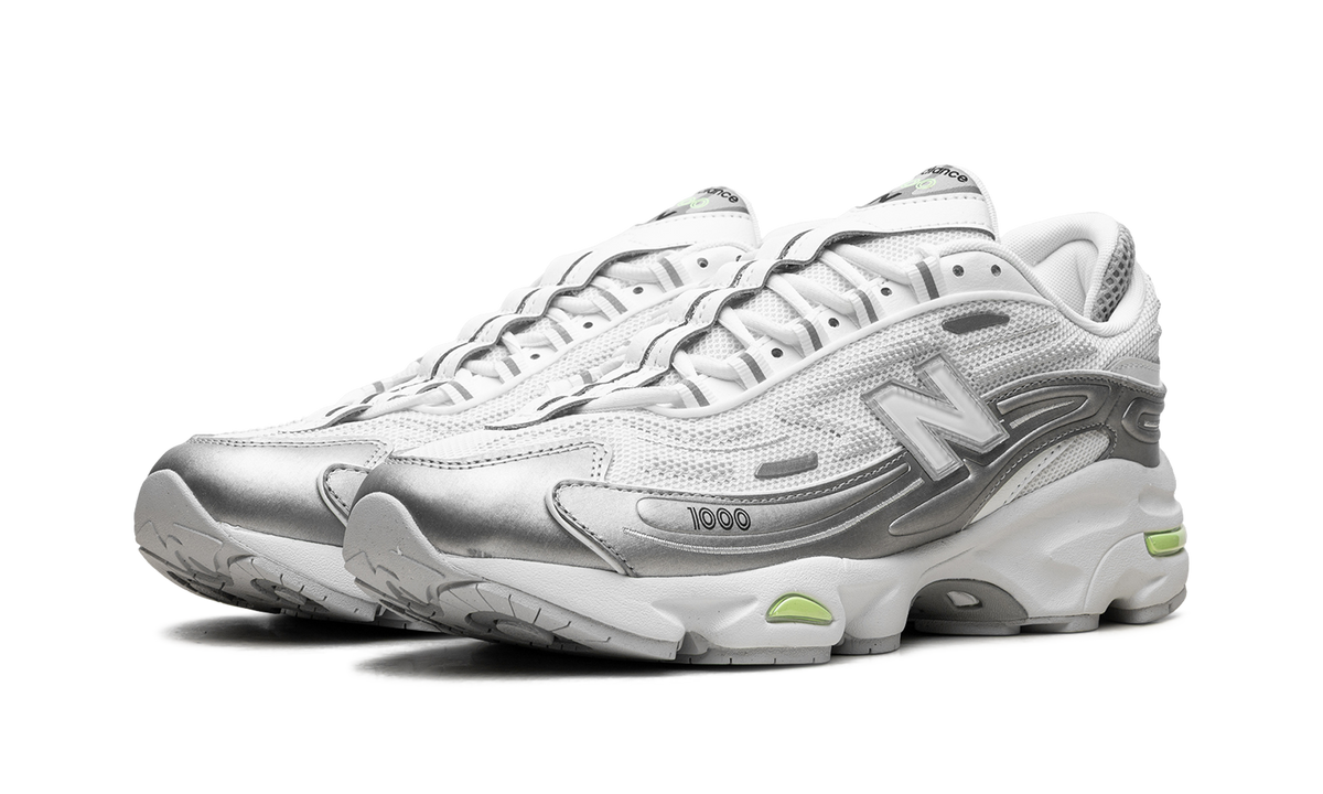 Overkicks - New Balance 1000 White Silver Mint Flash (M1000DI) - vista trasera