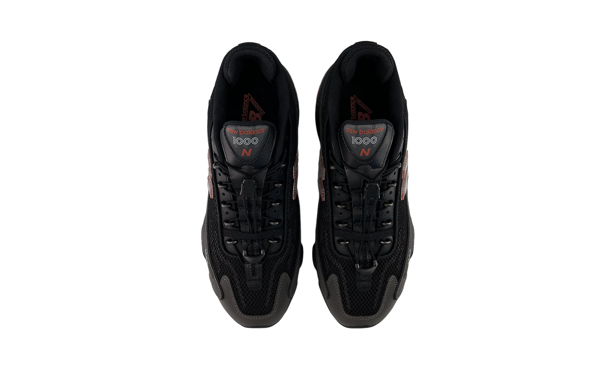 Overkicks - New Balance 1000G Black Metallic Red Rock (U100010A) - detalle suela