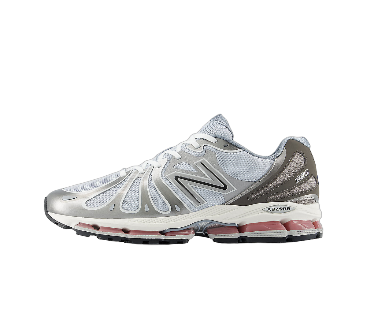 Overkicks - New Balance 1890 Dark Silver Metallic Granite (U18907NG) - vista lateral