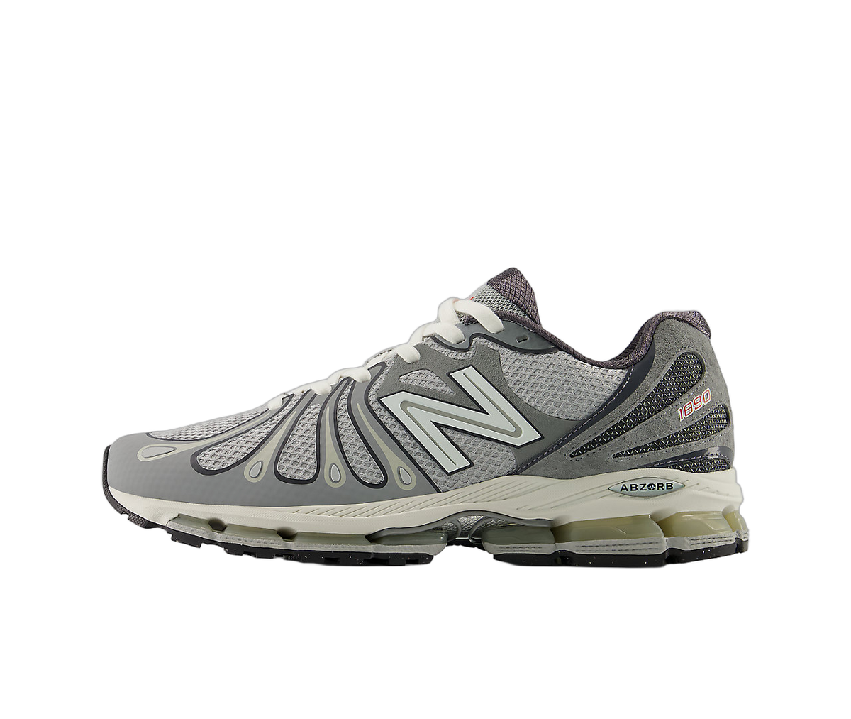 Overkicks - New Balance 1890 Grey Day (2026) (U18905UY) - vista lateral