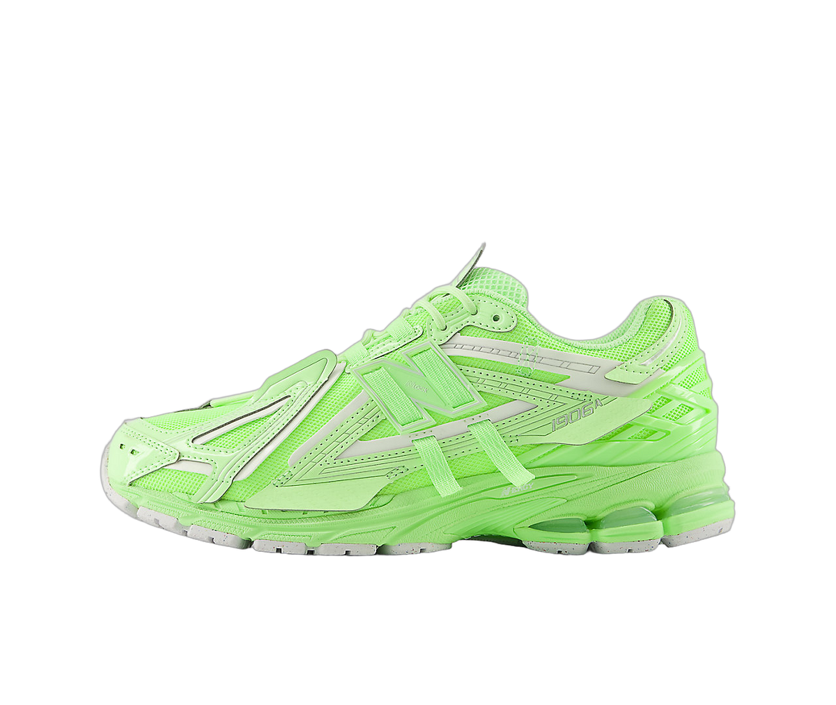 Overkicks - New Balance 1906A Neon Green Mint Flash (U1906AF) - vista lateral