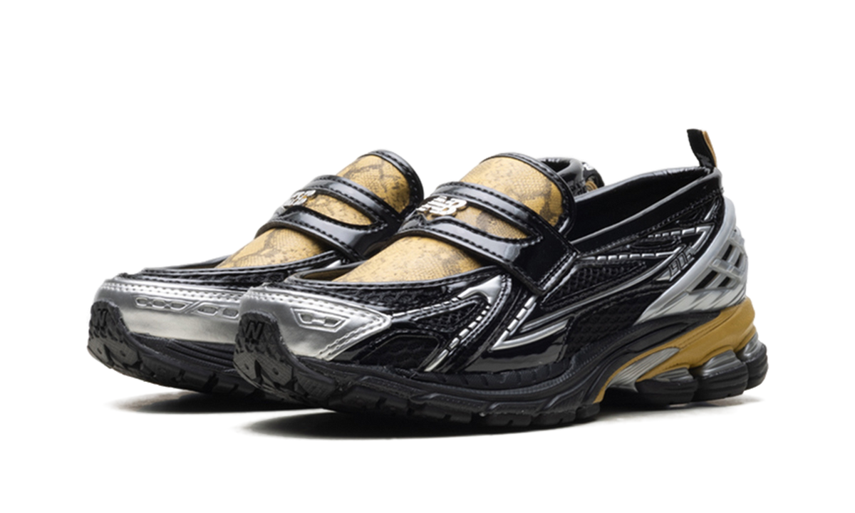 Overkicks - New Balance 1906L GANNI Black Fall Leaf Snakeskin (U1906LGA) - vista trasera