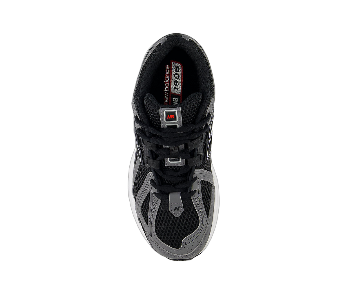 Overkicks - New Balance 1906R Black Team Red Castlerock (GS) (GC1906CJ) - imagen 3