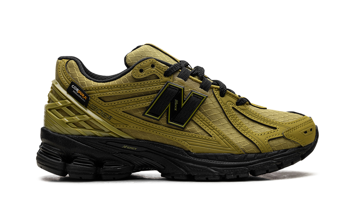 Overkicks - New Balance 1906R Cordura Marshland Black (M1906RWD) - detalle talón