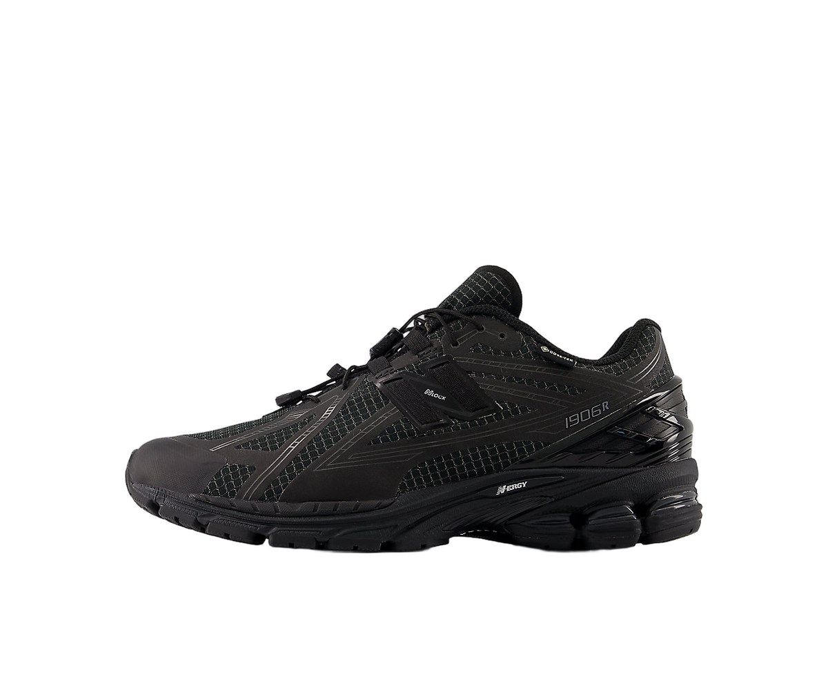 Overkicks - New Balance 1906R Gore-Tex Black Alkaline Green (U190631U) - vista lateral