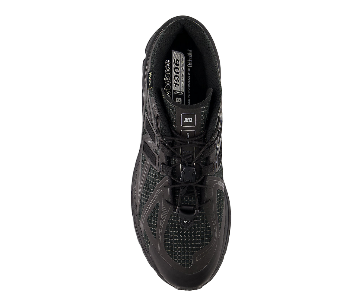 Overkicks - New Balance 1906R Gore-Tex Black Alkaline Green (U190631U) - par completo