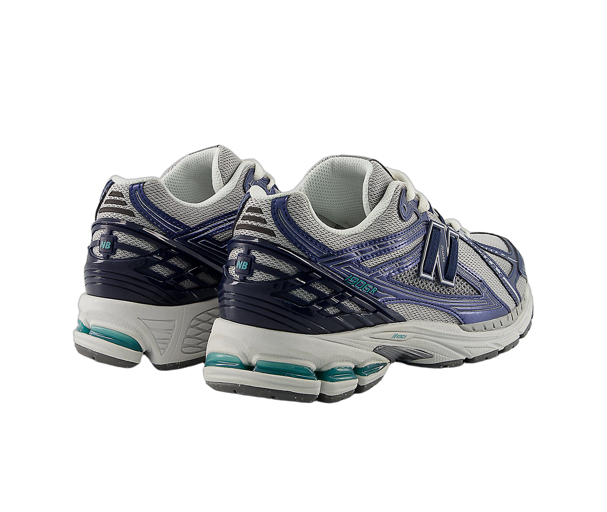 Overkicks - New Balance 1906R Grey Blue Metallic (U190688T) - par completo