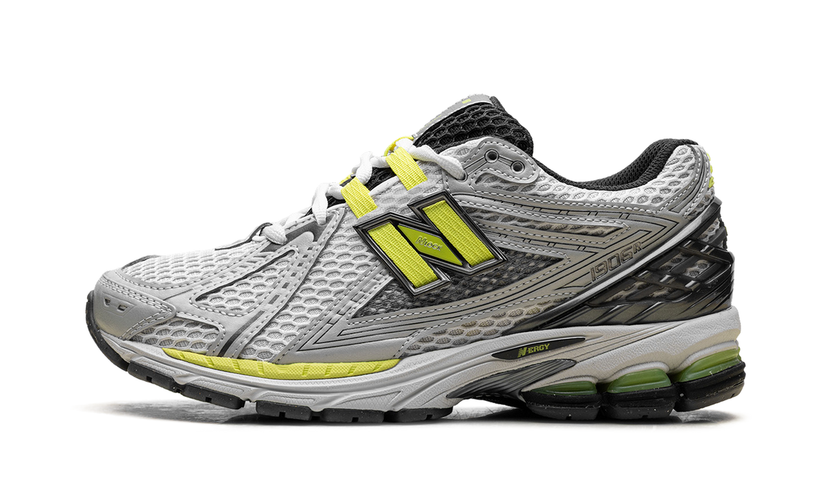 Overkicks - New Balance 1906R Light Silver Metallic Alkaline Green (U190652H) - vista lateral
