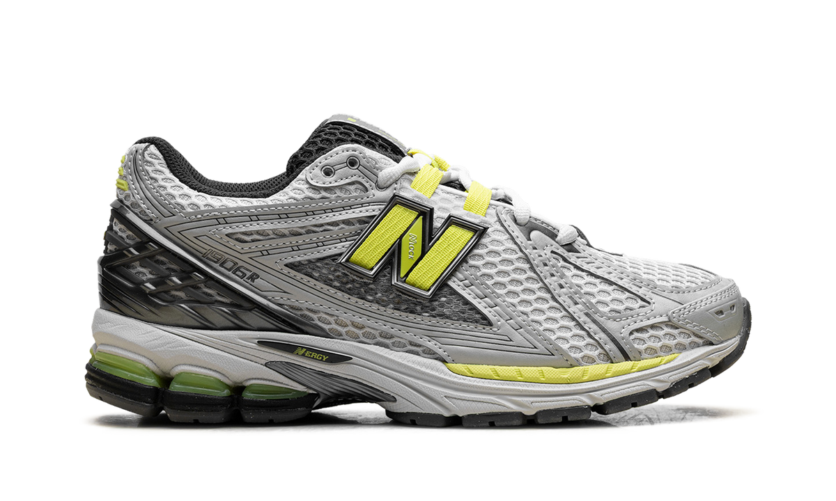 Overkicks - New Balance 1906R Light Silver Metallic Alkaline Green (U190652H) - detalle talón