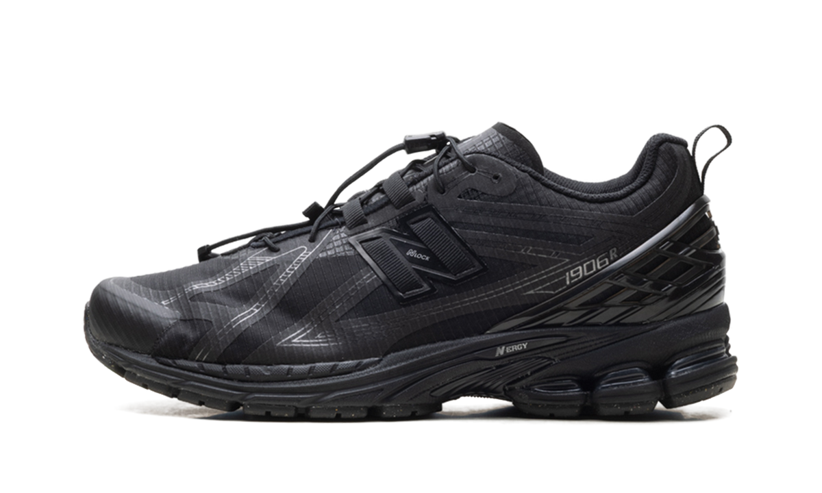 Overkicks - New Balance 1906R No Sew Pack Black Cement (U1906RNB) - vista lateral