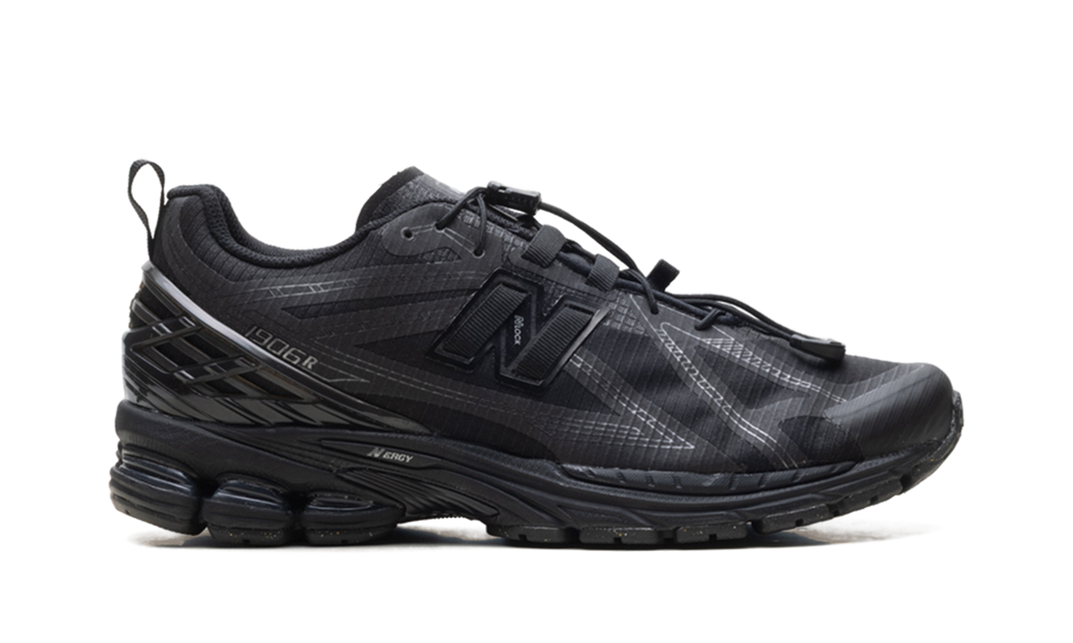 Overkicks - New Balance 1906R No Sew Pack Black Cement (U1906RNB) - detalle talón