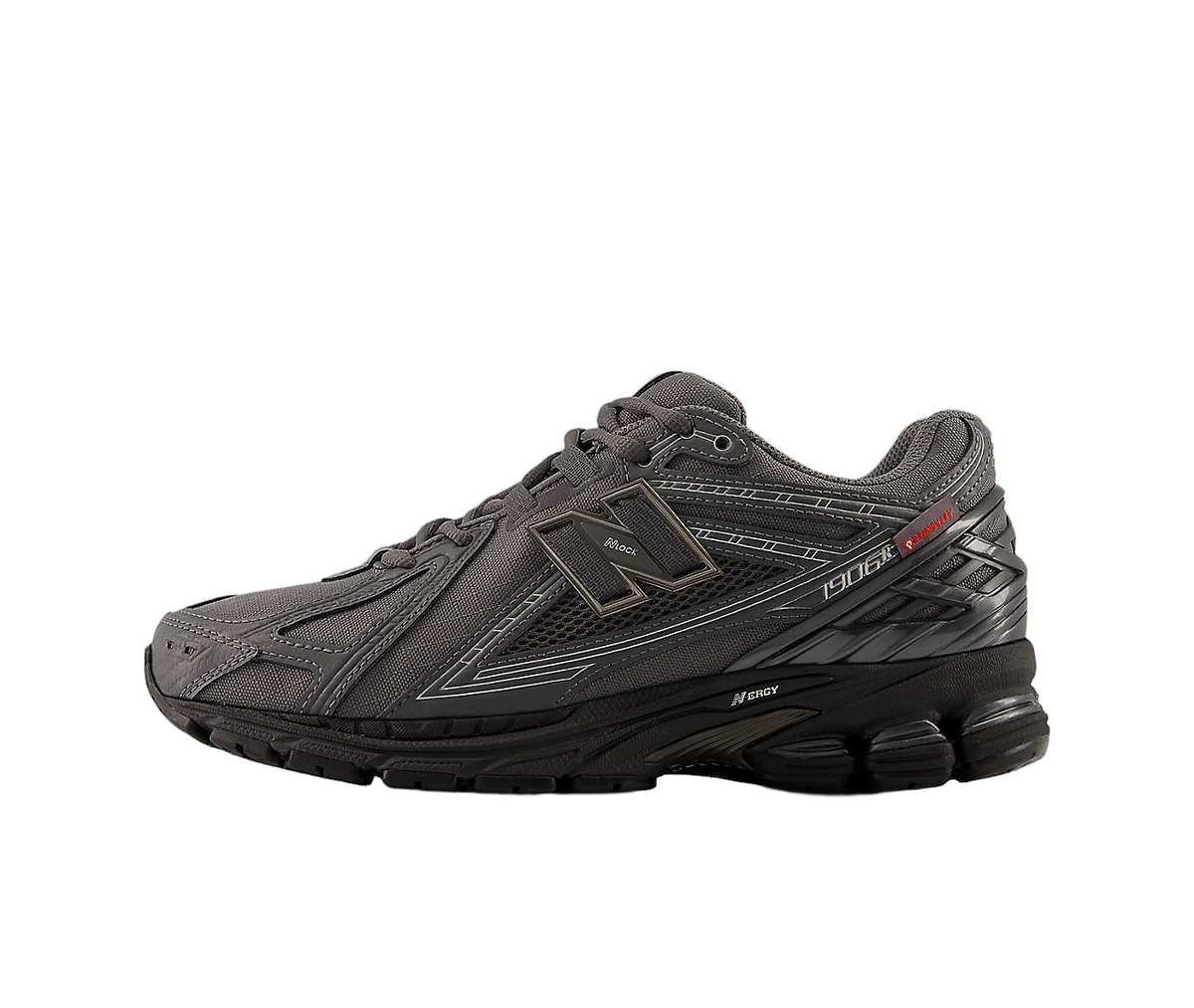 Overkicks - New Balance 1906R Primaloft Castlerock Black Metallic Silver Metallic (U1906ROF) - vista lateral