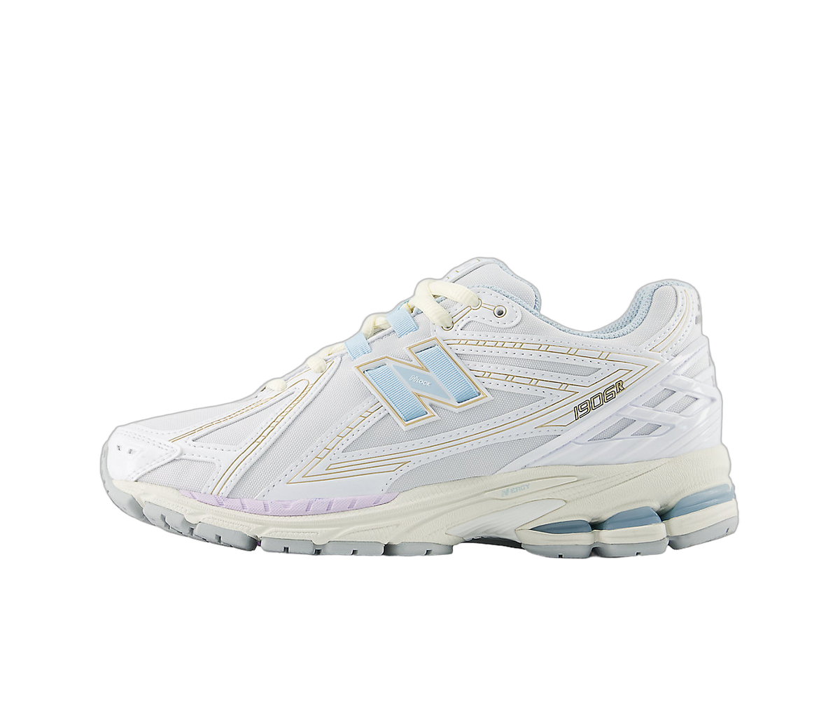 Overkicks - New Balance 1906R Tyrese Maxey White Blue (U1906RTM) - vista lateral