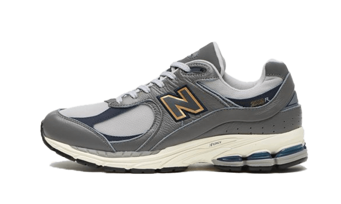Overkicks - New Balance 2002R Black Castlerock (M2002RNC) - vista lateral