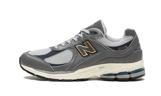 Overkicks - New Balance 2002R Black Castlerock (M2002RNC) - vista lateral