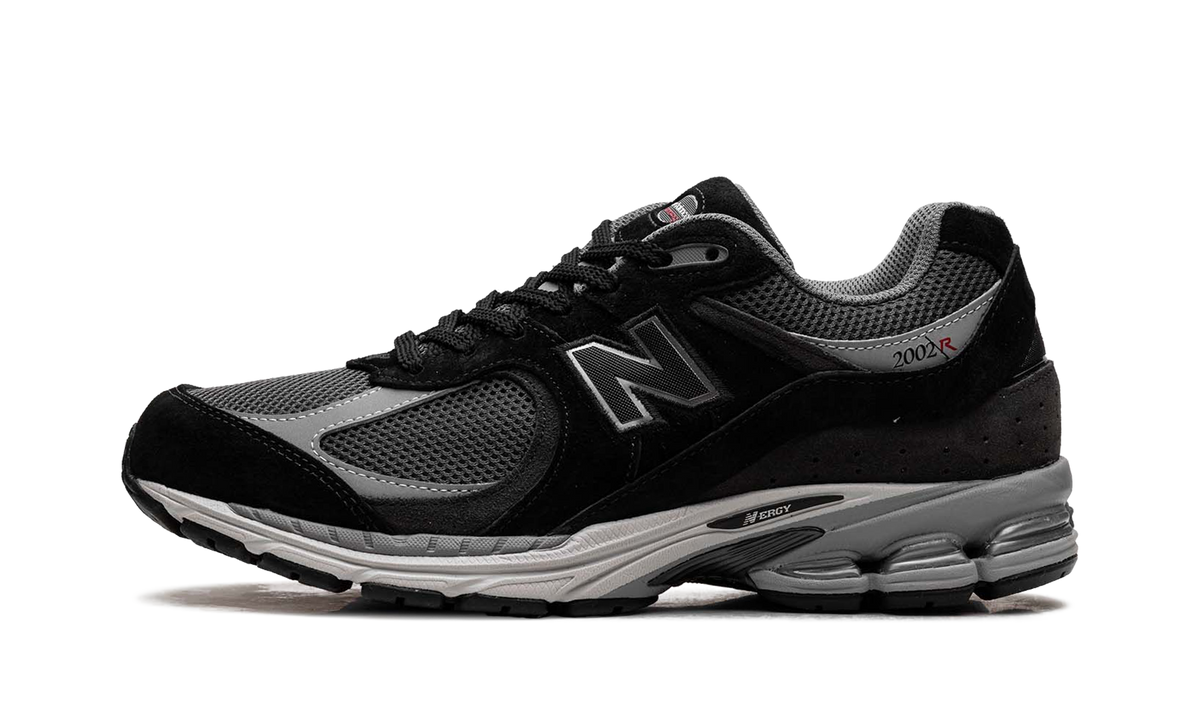 Overkicks - New Balance 2002R Black Castlerock Grey (U2002RC) - vista lateral