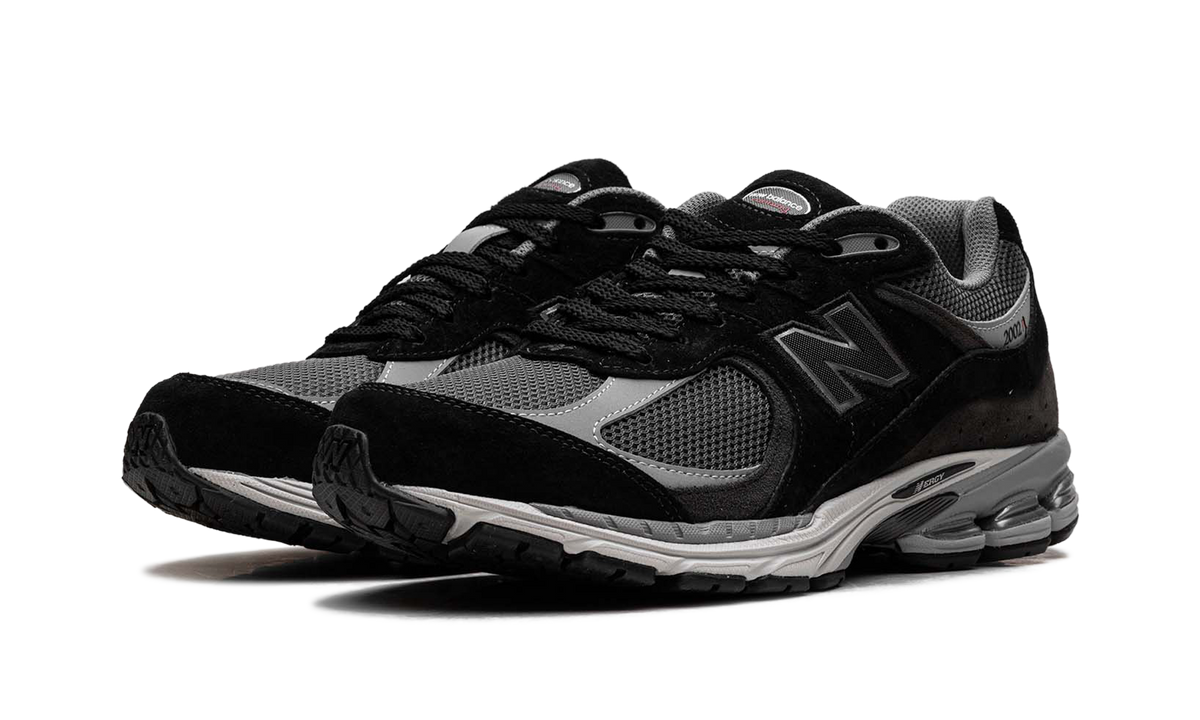 Overkicks - New Balance 2002R Black Castlerock Grey (U2002RC) - vista trasera