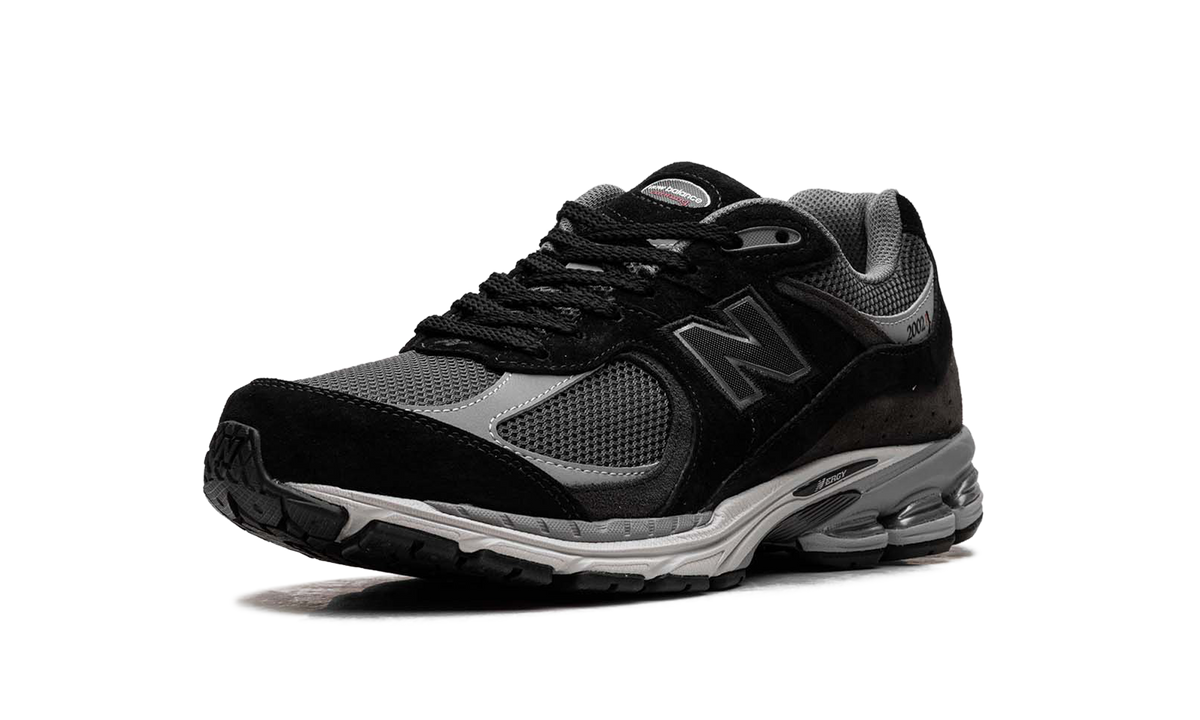 Overkicks - New Balance 2002R Black Castlerock Grey (U2002RC) - par completo