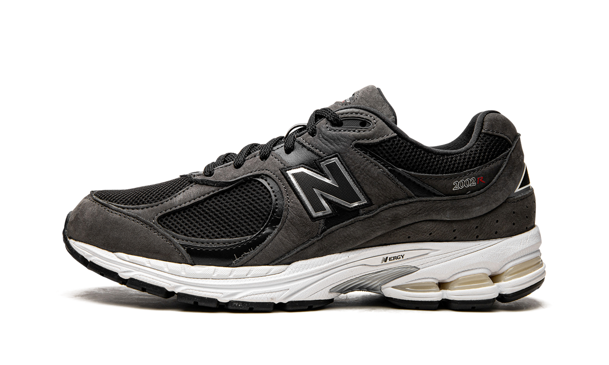 Overkicks - New Balance 2002R Black Grey (ML2002RB) - vista lateral