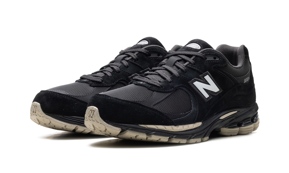 Overkicks - New Balance 2002R Black Timber Wolf White (U2002RL) - vista trasera