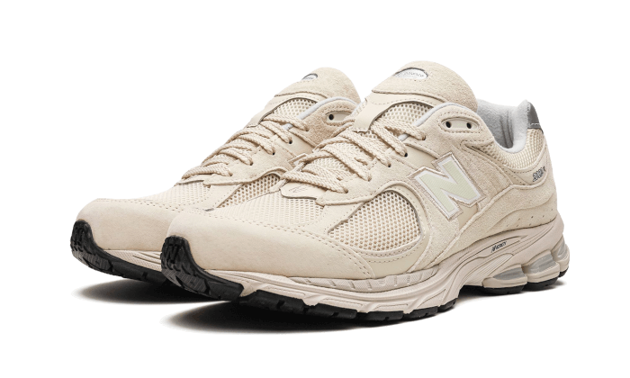 Overkicks - New Balance 2002R Bone Light Aluminum (ML2002RE) - vista trasera