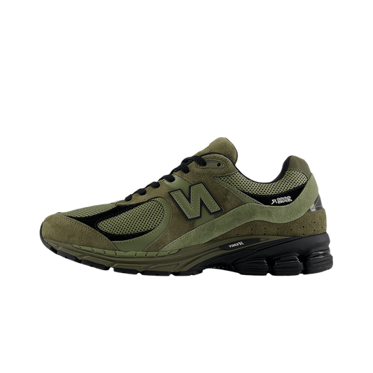 Overkicks - New Balance 2002R Dark Camo Dark Olivine (M2002ROL) - vista lateral