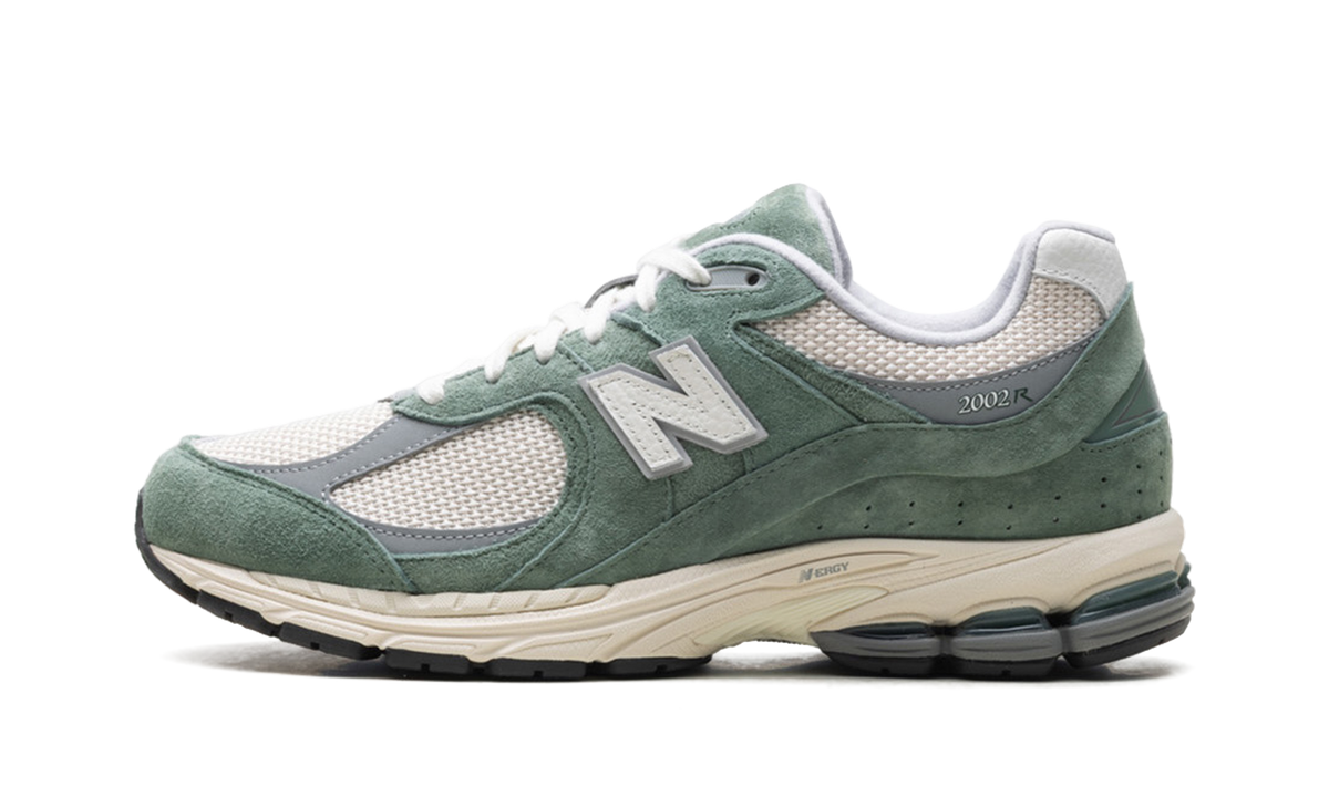 Overkicks - New Balance 2002R Dark Juniper Linen (U2002RRC) - vista lateral