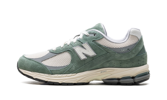 Overkicks - New Balance 2002R Dark Juniper Linen (U2002RRC) - vista lateral