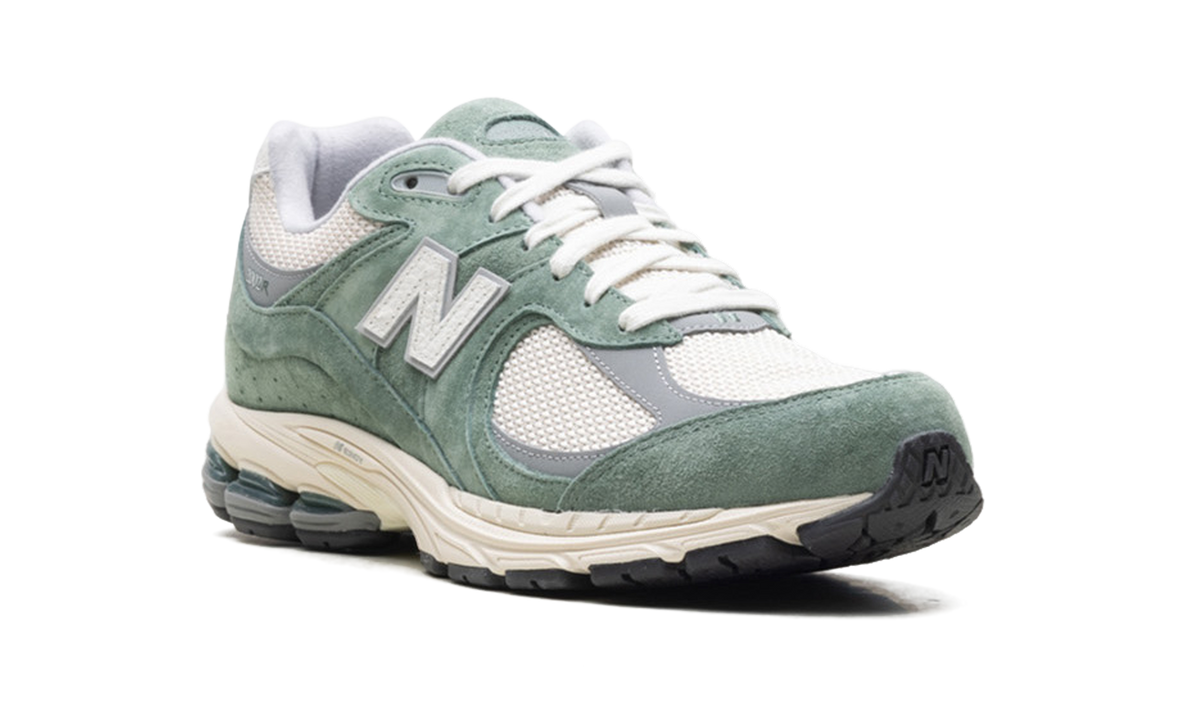 Overkicks - New Balance 2002R Dark Juniper Linen (U2002RRC) - detalle lateral interior