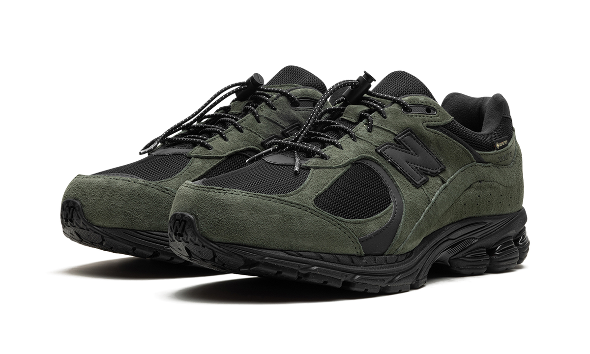 Overkicks - New Balance 2002R Gore-Tex JJJJound Pine (M2002RXY) - vista trasera