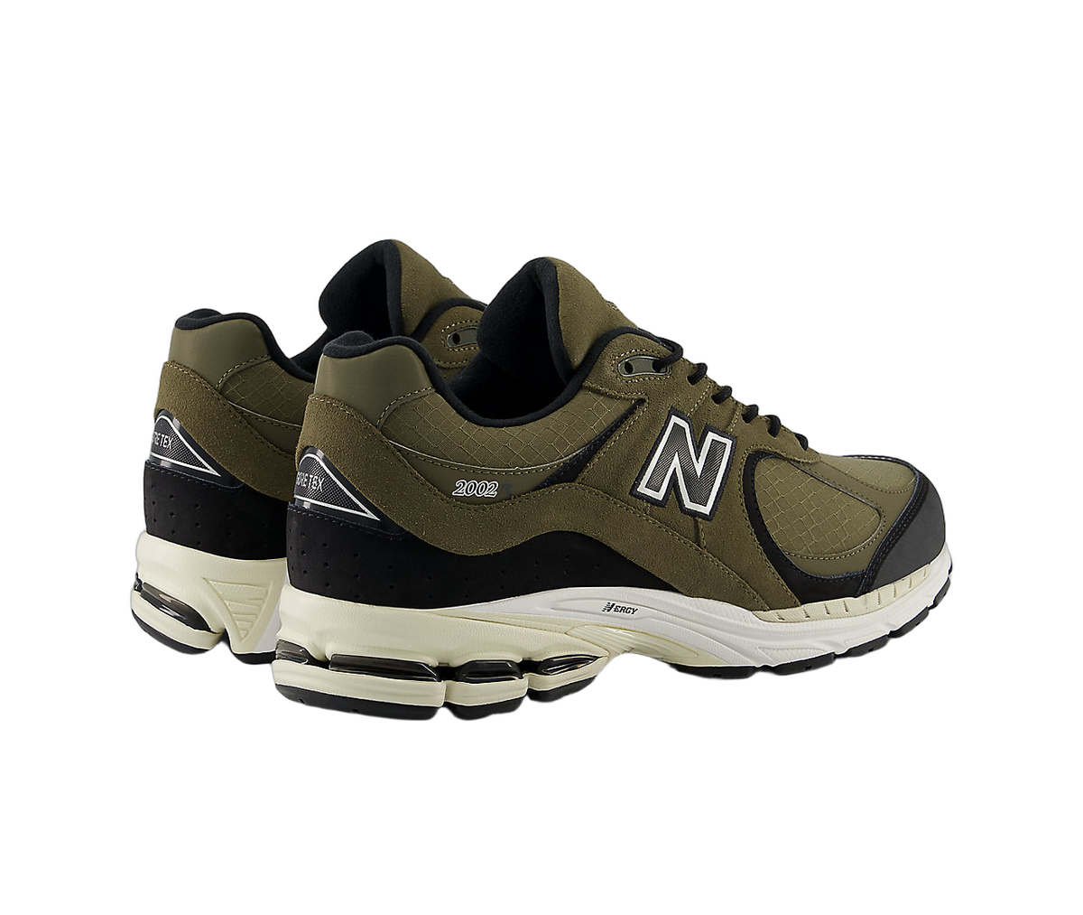Overkicks - New Balance 2002R Gore-Tex Olive (M2002RXU) - par completo