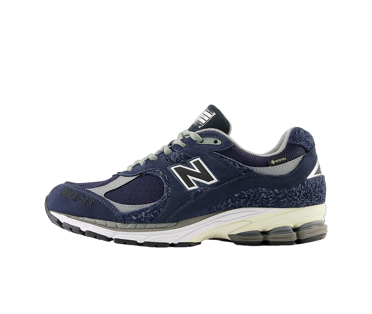 Overkicks - New Balance 2002R Invincible x N.Hoolywood Gore-Tex Navy (M2002RXH) - vista lateral