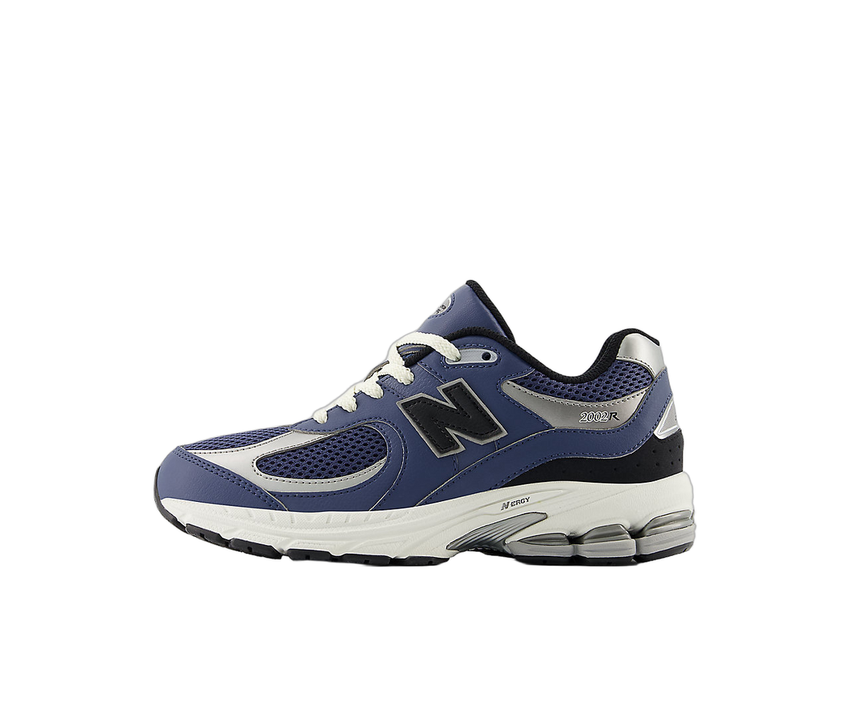 Overkicks - New Balance 2002R Navy Blue Black (GS) (GC2002PQ) - vista lateral