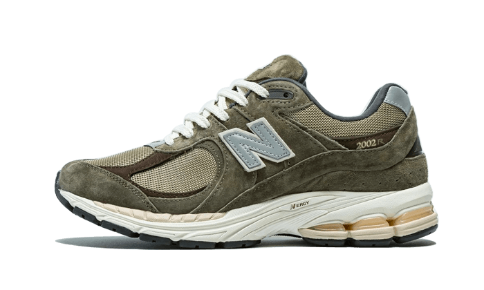 Overkicks - New Balance 2002R Olive Brown (M2002RHN) - vista lateral