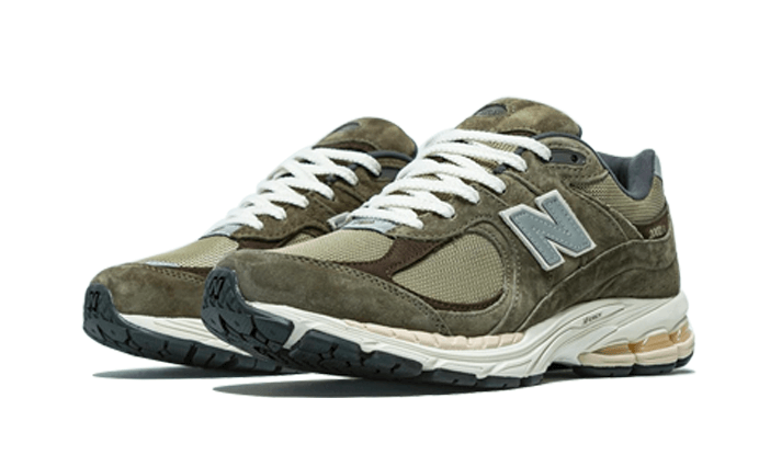 Overkicks - New Balance 2002R Olive Brown (M2002RHN) - vista trasera