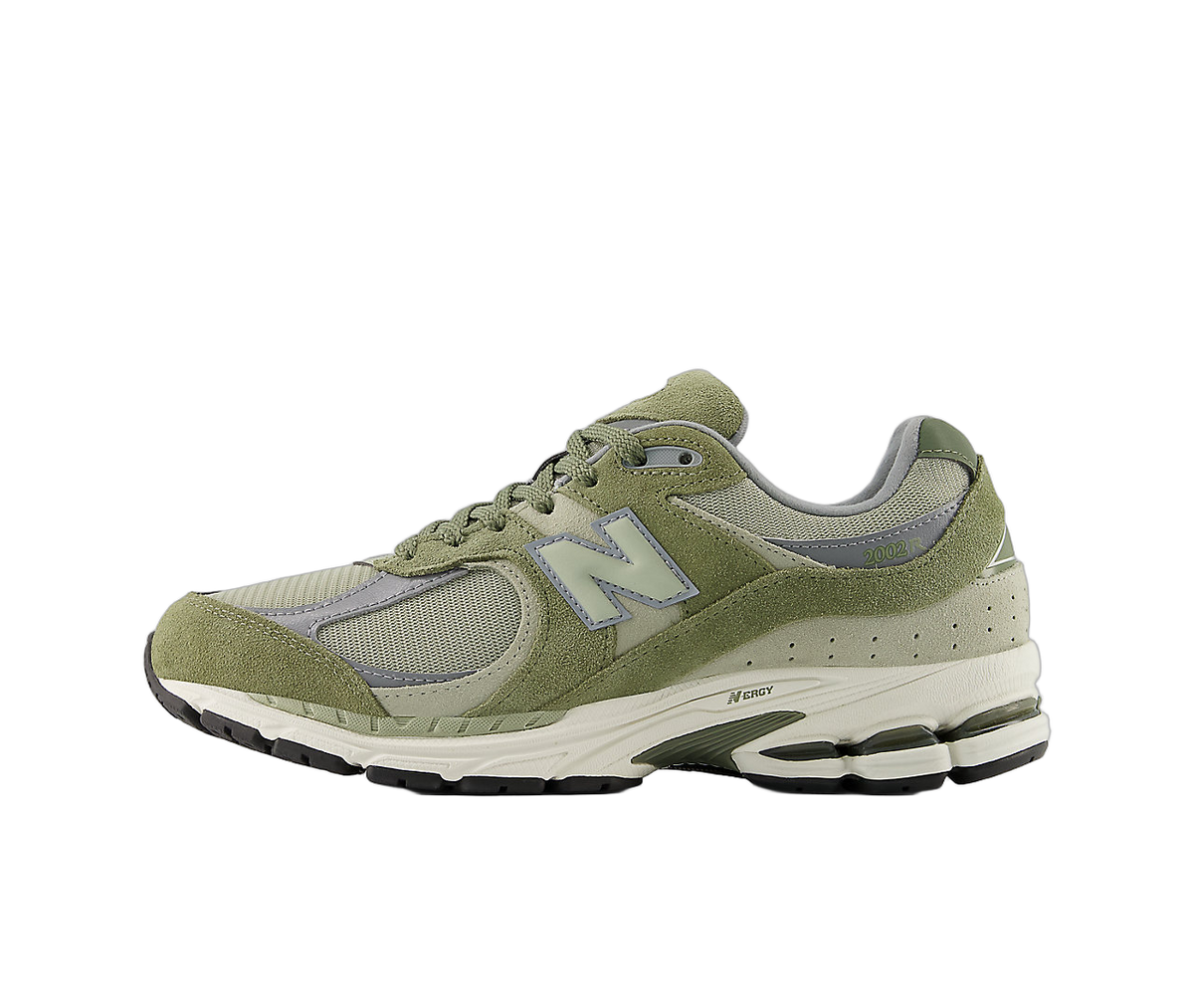 Overkicks - New Balance 2002R Olive Light Khaki Grey (U2002RCA) - vista lateral
