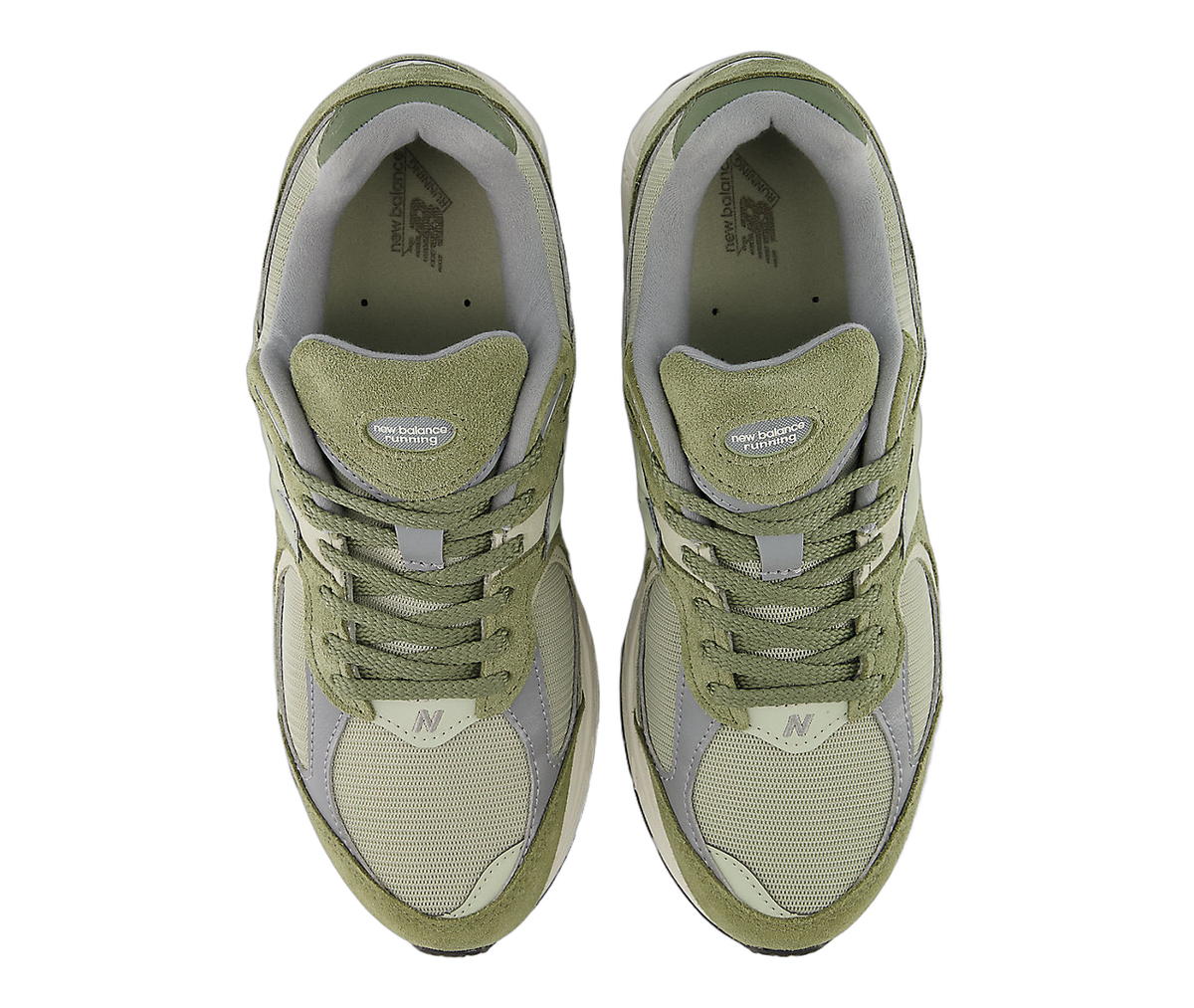 Overkicks - New Balance 2002R Olive Light Khaki Grey (U2002RCA) - par completo
