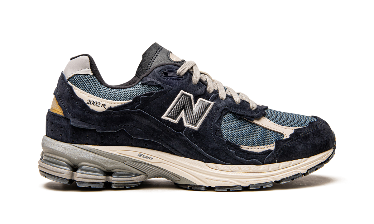 Overkicks - New Balance 2002R Protection Pack Dark Navy (M2002RDF) - detalle talón