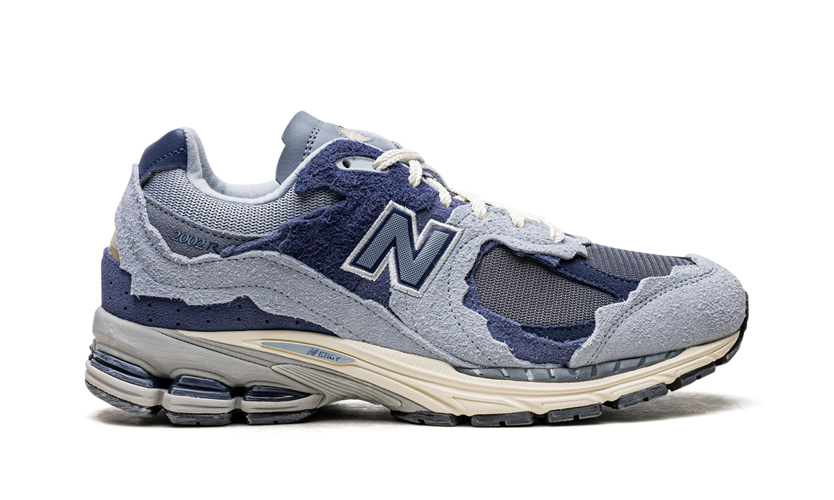 Overkicks - New Balance 2002R Protection Pack Light Arctic Gray Purple (M2002RDI) - detalle talón