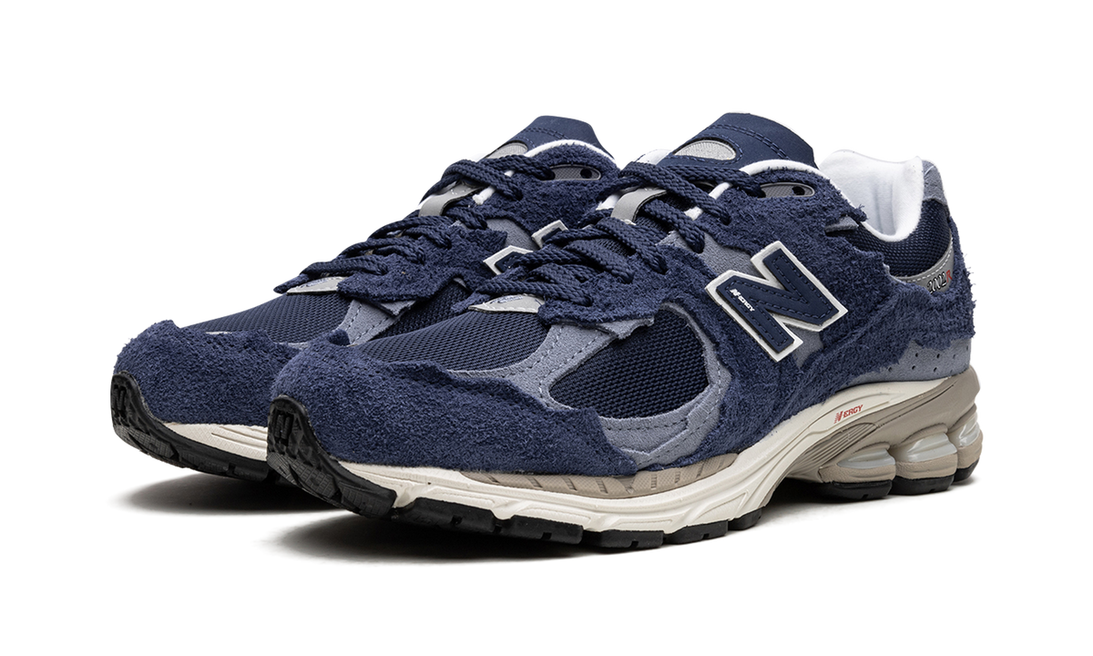 Overkicks - New Balance 2002R Protection Pack Navy Grey (M2002RDK) - vista trasera