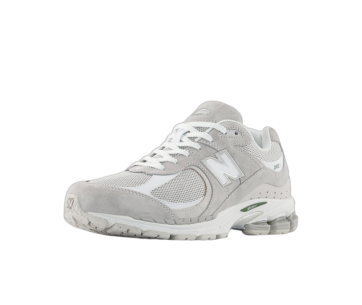 Overkicks - New Balance 2002R Rain Cloud Grey Matter White Green (U2002RK) - vista trasera