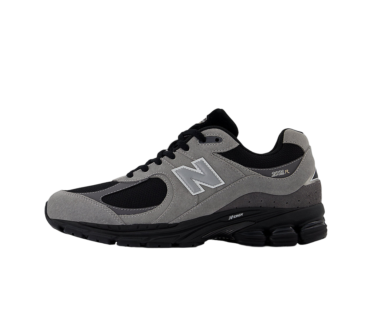 Overkicks - New Balance 2002R Slate Grey Black Silver (U2002RM) - vista lateral
