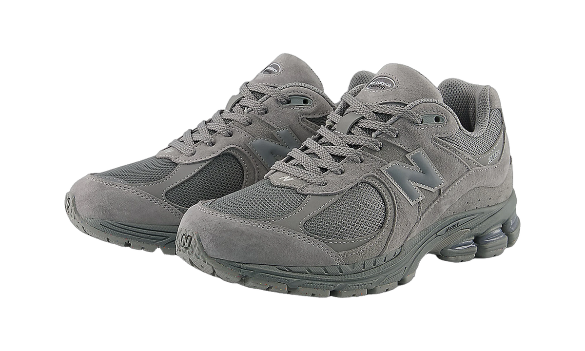 Overkicks - New Balance 2002R Slate Grey Dark Silver Metallic (U20021O2) - vista trasera