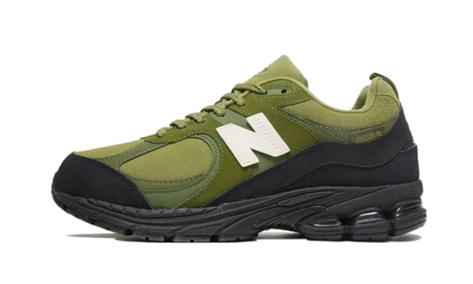 Overkicks - New Balance 2002R The Basement Moss Green (M2002RBB) - vista lateral